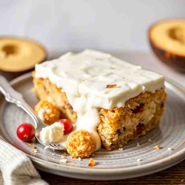 Te Bua Toro Ni Baukin - Healthy Coconut Cream Bake